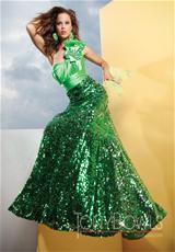 2012 Tony Bowls Le Gala Prom Dresses 111539.  Available in Gold, Jade, Turquoise